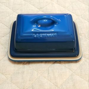 Le Creuset Butter Dish, Marseille Blue